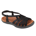 Earth Shop - Womens Sandals - Imagine - Black