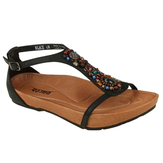 Earth Shop - Womens Sandals - Enchanting - Black