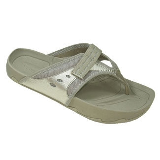 Earth Shop - Womens Sandals - Exer Flip - Gold